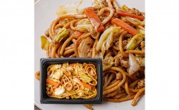 【ふるさと納税】あきたこまち玄米麺味噌焼きそば 5食セット【電子レンジであたためるだけ】