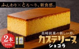 【ふるさと納税】長崎カステリーヌ・ショコラ（2個セット）スイーツ デザート ギフト 贈答 冷凍 長崎 長崎市/タナカヤ [LJK007]