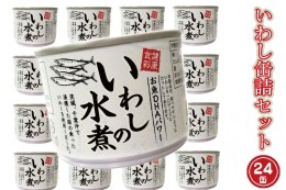 【ふるさと納税】いわし缶詰 水煮 24缶 セット 国産 鰯 イワシ 缶詰 缶詰め かんづめ 非常食 長期保存 備蓄 常温 魚介類 海産物 魚 常温 