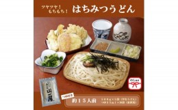 【ふるさと納税】＜のし付き＞はちみつうどん500g×5袋 約15人前(半生うどん)【1430850】