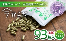 【ふるさと納税】今からだ 93粒入 サプリ サプリメント カプセル ビタミン カルシウム マグネシウム ミネラル アミノ酸 神の草 日本山人