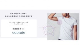 【ふるさと納税】[?5720-7040]0203体臭測定キットodorate(オドレート)　男性用Mサイズ