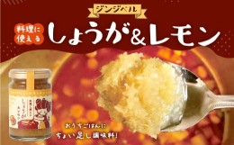 【ふるさと納税】料理に使えるしょうが＆レモン 約150g×5本 セット 合計約750g 生姜 レモン ジャム 調味料