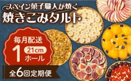 【ふるさと納税】【6回定期便】【スペイン菓子職人が焼く】焼きこみタルト / 季節のフルーツ 洋菓子 和菓子 スペイン菓子/ 南島原市 / 吉