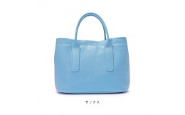 【ふるさと納税】豊岡鞄　レザーミニトートバッグ　CITE-015（サックス）