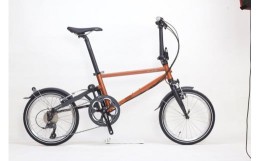 【ふるさと納税】自転車 Tyrell タイレル  IVE マルーンメタリック&マットブラック 自転車 折りたたみ式 ミニベロ スポーツ ロードバイク