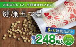 【ふるさと納税】【全6回定期便】健康五つ星 サプリ サプリメント 美容 麹 米麹 酵素 神の草 日本山人参 ヒュウガトウキ【ひなたふぁーむ