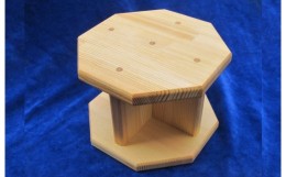 【ふるさと納税】手作り木製 正座用補助椅子（高さ15cm） 010B1287