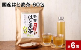 【ふるさと納税】国産はと麦茶 60包×6袋