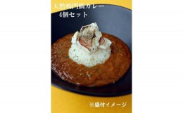 【ふるさと納税】天然鳴門鯛カレー　4個セット