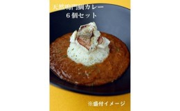 【ふるさと納税】天然鳴門鯛カレー　6個セット