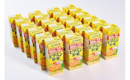 【ふるさと納税】伊藤園 ビタミン野菜 200ml×24本（1ケース） 栄養機能食品 ／ 野菜ジュース 野菜 ジュース ミックスジュース 果物 栄養