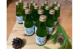 【ふるさと納税】【027-03】信州高遠産赤松:松葉炭酸水180ml×6本3箱