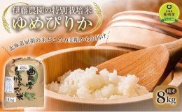 【ふるさと納税】【令和5年産】伊藤農園の特別栽培米ゆめぴりか 精米（8kg）