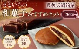 【ふるさと納税】163-905 豊後犬飼銘菓 まるいちの 和菓子 おすすめ セット