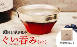 【ふるさと納税】【美濃焼】 ぐい呑み ETERNO ROSSO  brillante （ブリッランテ） 小サイズ 【工房藤本】 酒器 おちょこ [TBR003]