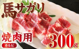 【ふるさと納税】【数量限定】馬サガリ 300g カルビ 焼肉 熊本 馬肉 冷凍【やまのや】[YDF025] 