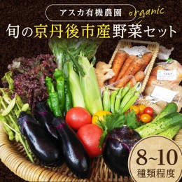 【ふるさと納税】＜アスカ有機農園＞旬の京丹後野菜セットS（栽培期間中　農薬・化学肥料不使用）