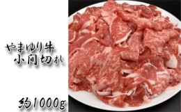 【ふるさと納税】No.861 やまゆり牛　小間切れ　約1000g ／ お肉 こまぎれ やわらかい 神奈川県