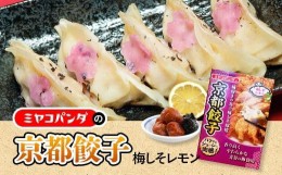 【ふるさと納税】ミヤコパンダの京都餃子 16個入り 梅しそレモン　餃子 ギョウザ　CF10