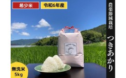 【ふるさと納税】こだわり希少米 つきあかり 5kg 【新米・先行予約・無洗米・残留農薬不検出】  079-04 （12月発送）