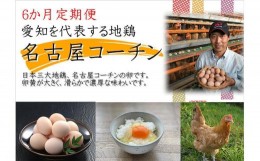 【ふるさと納税】【6か月定期便】日本三大地鶏！！ 「純系　名古屋コーチンの卵」（30個） 本当に美味しい食べ物は調味料の味に負けませ
