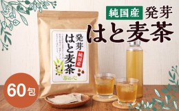 【ふるさと納税】麦茶 はと麦茶 60包 ティーバッグ 国産 お茶ノンカフェイン 健康茶 美容茶 国産 はと麦茶 60包