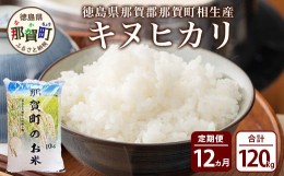 【ふるさと納税】定期便12回 那賀町のお米 キヌヒカリ 定期便 お米 こめ おこめ 米 ご飯 ごはん 白米 はくまい 白ごはん 白ご飯 和食 お