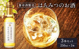 【ふるさと納税】養命酒製造「はちみつのお酒」3本セット（250ml×3本）