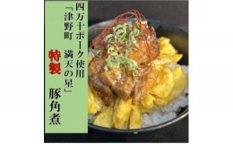 【ふるさと納税】津野町 満天の星特製　角煮(四万十ポーク使用)75g×6袋【1457061】