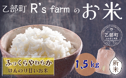 【ふるさと納税】＜北海道の米（1.5kg）〜ふっくらつややか！若い農家が作る新米〜＞