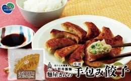 【ふるさと納税】麺屋さんの手包み餃子 40個〈岩手県産豚肉100％使用/国産野菜使用〉