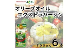 【ふるさと納税】【令和６年６月より値上げ予定】AJINOMOTO オリーブオイルエクストラバージン 300g　6本　