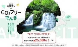 【ふるさと納税】名張市産CO2フリーでんき 100,000円コース（注：お申込み前に申込条件を必ずご確認ください） ／中部電力ミライズ 電気 