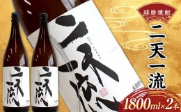 【ふるさと納税】FKP9-538 球磨焼酎 二天一流 1800ml (2本)