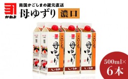 【ふるさと納税】「かねよみそしょうゆ」南国かごしまの蔵元直送 母ゆずり濃口 500ml×6本セット　K058-007_01