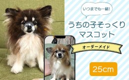 【ふるさと納税】いつまでも一緒！うちの子そっくりマスコット25cm ふるさと納税 ペット 犬 猫 うさぎ リアル 可愛い ファンシー 手作り 