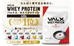 【ふるさと納税】【杏仁豆腐風味】VALX ホエイプロテイン 420g