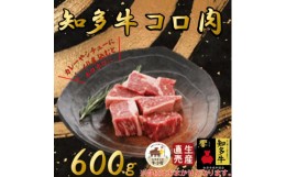 【ふるさと納税】＜生産直売＞知多牛 響 コロ肉 600g (冷凍)カレー シチュー用