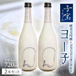 【ふるさと納税】SB0440　酒田の酒屋厳選　子宝リキュール ヨー子　720ml×2本