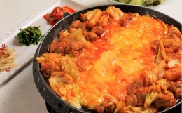 【ふるさと納税】お家で本格韓国料理！チーズタッカルビとキンパの贅沢セット