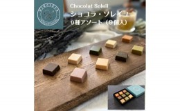 【ふるさと納税】ショコラソレイユ 9種 厳選チョコレート [0513]