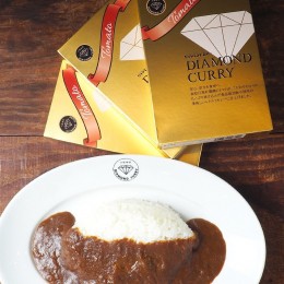 【ふるさと納税】カレー レトルト ダイヤモンドカリー トマト煮込みレトルトカレー（1人前）×3個セット