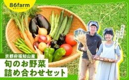 【ふるさと納税】京都府福知山産　旬のお野菜詰め合わせセット  ふるさと納税 旬の野菜 詰め合わせ セット 栽培期間中農薬 肥料不使用 京