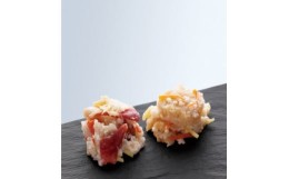 【ふるさと納税】北寄貝と帆立の飯寿司セット【1460776】