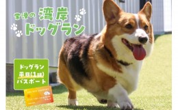 【ふるさと納税】【海を一望できるドッグラン 利用チケット】ドッグラン平日パス 1頭