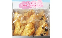 【ふるさと納税】生スコーン 3種類の詰め合わせ すずらんベーカリー スイーツ 焼き菓子 手作り お菓子 おやつ ギフト [0567]