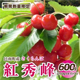 【ふるさと納税】【先行予約】邑南のさくらんぼ（紅秀峰）600g