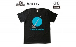 【ふるさと納税】恐竜・古代生物Tシャツ　カメロケラス 　サイズL（レギュラー）