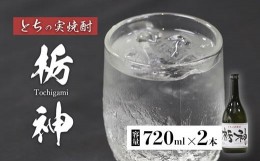 【ふるさと納税】【限定生産】とちの実を使った焼酎「栃神」720ml×2本 【 焼酎 贈答 プレゼント 贈り物 とちの実 栃の実 お土産 綾部 京